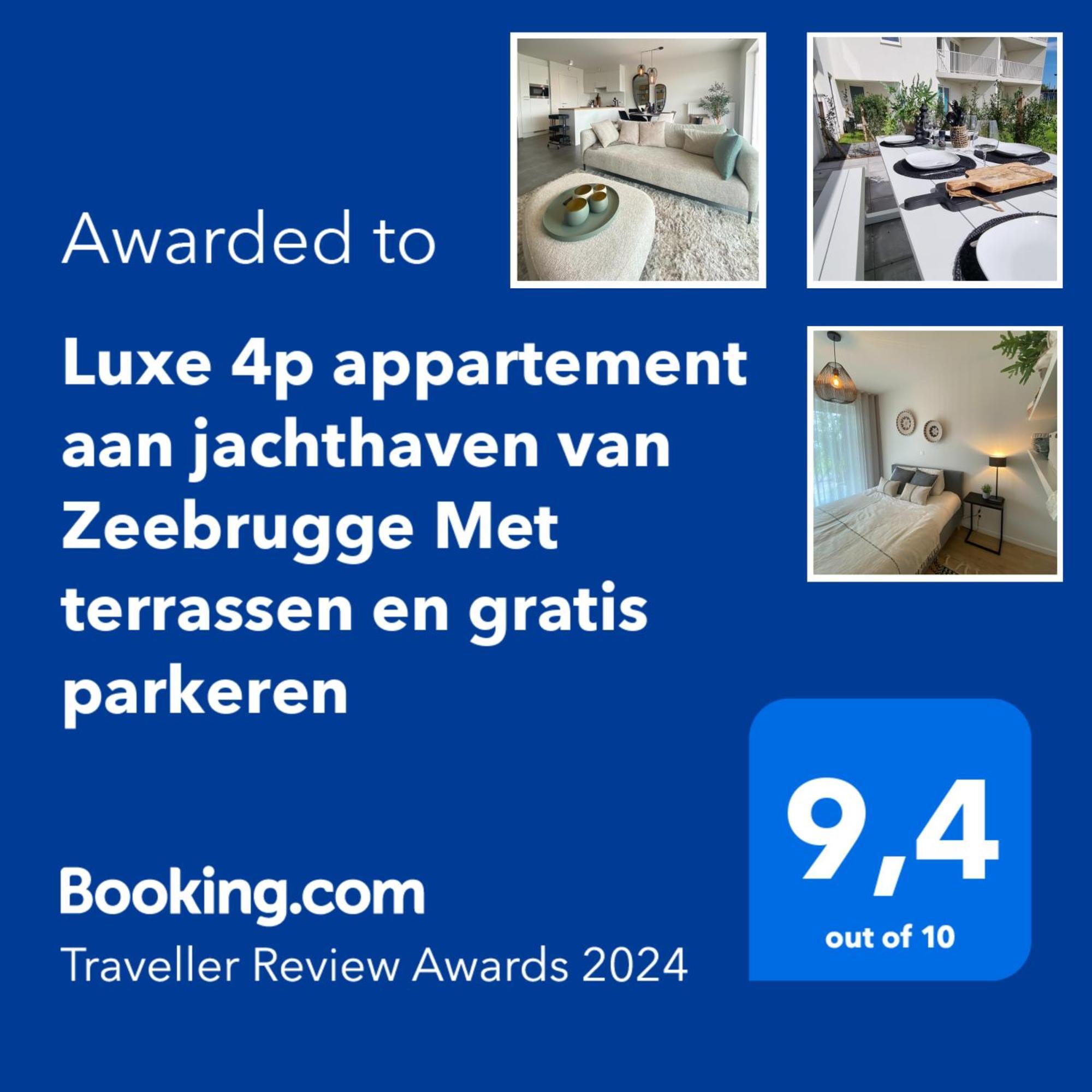 Luxe 4P Appartement Aan Jachthaven Van Zeebrugge Met Terrassen En Gratis Parkeren Extérieur photo